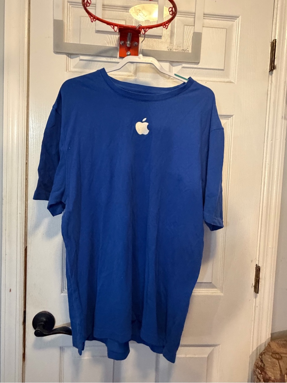 Apple Men’s Blue Logo T-Shirt XXL  2XL